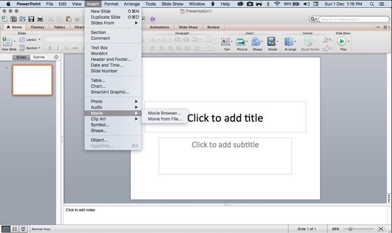 embed a font in powerpoint for mac